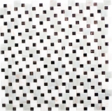 Mosaic tile glass combination Goldstar gray white MOS57-K01