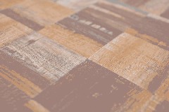 Hand sample mosaic tile self-adhesive aluminum brown metal wood look dark MOS200-2122_m