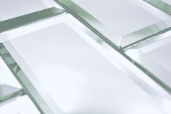 Hand pattern rectangular mirror Metro large wall tile mirror kitchen shower bathroom MOS180-07_m