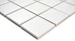 Hand-painted ceramic mosaic tile antique white SLIPPROOF SLIPPROOF tile backsplash kitchen bathroom - MOS14-0111-R10_m