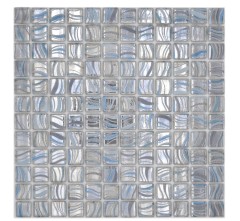 Mosaic tile pool mosaic swimming pool mosaic silver blue gold turquoise accents shower wall SPAIN - MOS220-78254U_f