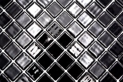 Hand pattern mosaic tile pool mosaic swimming pool mosaic black shower wall SPAIN - MOS220-25900U_m