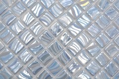 Hand pattern mosaic tile pool mosaic swimming pool mosaic light blue silver gloss metallic shower wall SPAIN - MOS220-78251U_m