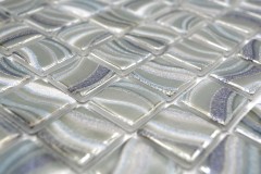 Hand sample mosaic tile pool mosaic swimming pool mosaic light greenish bluish metallic shower wall SPAIN - MOS220-78256U_m