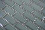 Hand sample Mini Metro Subway mosaic tile ceramic tile backsplash kitchen petrol MOS26-0218_m