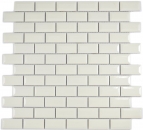 Mini Metro Subway mosaic tiles ceramic tile backsplash kitchen ivory MOS26-0119CBI_f | 10 mosaic mats