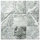 Mosaic tile wall ceramic stone look structure gray tile mirror kitchen bathroom wall - MOS22-HWA9GY