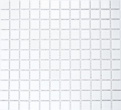 Ceramic mosaic white matt bath tub cladding Kitchen tile MOS18-0111