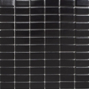 Rod mosaic tile ceramic black matt tile WC bathroom tile MOS24B-0311