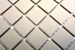 Hand-painted mosaic tile ceramic light beige unglazed shower tray floor tile MOS18B-1211-R10_m