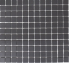 Mosaic tile ceramic black unglazed shower tray floor tile MOS18B-0311-R10_f