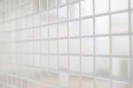 Hand pattern mosaic tile stainless steel silver silver steel brushed tile backsplash kitchen MOS129-23D_m