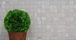 Hand pattern mosaic tile marble natural stone gray gray stripes MOS42-0204_m