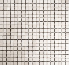Marble mosaic stones natural stone cream light beige mini square - MOS38-0104
