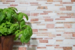 Hand-painted mosaic tile marble natural stone beige red brick mosaic Biancone Rosso MOS40-0225_m