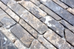 Hand-painted mosaic tile marble natural stone beige brick mosaic Castanao MOS40-13-285_m