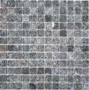 Mosaic tile marble natural stone black Nero Antique Marble MOS36-0306-A_f