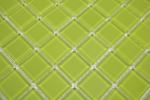 Hand-painted mosaic tile Translucent glass mosaic Crystal green BATH WC Kitchen WALL MOS63-0507_m
