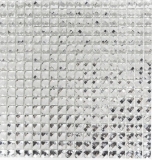 Glass mosaic diamond look mosaic tile silver tile backsplash kitchen MOS130-0204