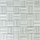 Glass mosaic tile backsplash kitchen wall glass mosaic Facetta gray anthracite MOS110-0202