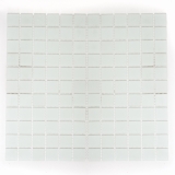 Mosaic tile white milk glass with green tint frosted glass mosaic mosaic mat MOS60-0111