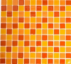 Mosaic tiles Glass mosaic yellow orange red Mosaic tile MOS62-0802