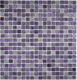 Glass mosaic mosaic tile purple resin frosted frosted frosted frosted BATH WC kitchen tile - MOS92-1107
