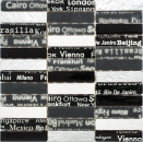 Rectangular mosaic tiles glass mosaic Urban Feeling frosted glass black white silver kitchen splashback bathroom - MOS87-39