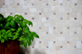 Hand sample mosaic tile Tile backsplash self-adhesive travertine natural stone beige combination travertine beige MOS200-4CM14_m