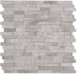 Self-adhesive natural stone marble wall tiles kitchen splashback wall facing DIY MOS200-0120