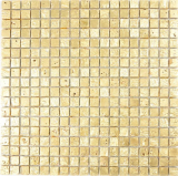 Mosaic tile artificial stone resin gold yellow gold wall tile backsplash kitchen bathroom WC kitchen backsplash - MOS88-0707