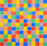 Glass mosaic mosaic tiles colorful wall tile mirror kitchen bathroom MOS88-1235