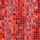 Glass mosaic mosaic tiles orange red wall tile backsplash kitchen backsplash 58-0009