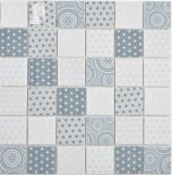 GLASS mosaic ECO blue wall tile backsplash kitchen bathroom mosaic tile wall tile backsplash kitchen bathroom