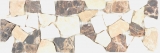 Marble border Border Ciot Castanao Biancone MOSBOR-CB15_f