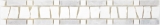 Marble border border gray light gray silver white cream natural stone border floor wall kitchen toilet sauna bathroom - MOSBOR-GW03