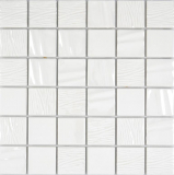 Ceramic mosaic tile noble white mosaic tile white structure mosaic tile wall tile mirror kitchen bathroom MOS14-0111