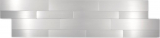 self-adhesive tile backsplash aluminum metal wall panel kitchen splashback MOS200-W2200_f