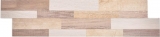 self-adhesive wall panel ALU metal wood look light back wall wall panel kitchen tile backsplash