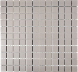 Ceramic mosaic mosaic tiles LIGHT GRAY SOAP GRAY CREAM WALL FLOOR unglazed non-slip kitchen wall - MOS18-0204-R10