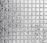 Ceramic mosaic mosaic tiles SILVER textured wall tile backsplash kitchen MOS18-0207