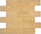 self-adhesive mosaic foil wall facing vinyl wood look beech subway kitchen splashback tile backsplash