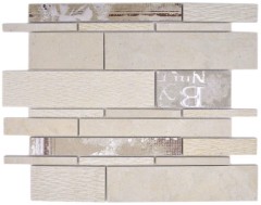Marble mosaic tile ceramic mosaic red-brown wall tile backsplash - MOS180-A01STB