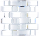 Glass mosaic mosaic tiles silver mirror mosaic tile mirror kitchen shower bathroom
