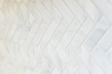 Hand-painted mosaic tile ceramic herringbone stone effect white tile backsplash kitchen MOS24-SO10_m