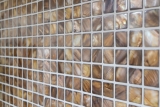 Hand pattern mosaic tile shell beige brown wall tile bathroom tile MOS150-SM2569_m