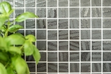 Hand sample mosaic tile ECO Recycling GLAS ECO black anthracite MOS360-03_m