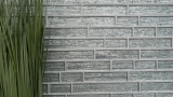 Hand-painted mosaic tile Translucent composite glass mosaic Crystal Chic silver MOS86-8CSV_m