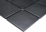 Hand sample mosaic tile ceramic gray black shower tray floor tile MOS22-0302-R10_m