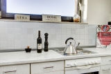 Retro vintage mosaic tile backsplash kitchen wall white Geo White MOS22B-1401_f | 10 mosaic mats